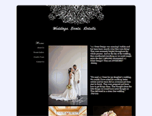 Tablet Screenshot of 117eventdesign.com